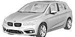 BMW F45 B1575 Fault Code